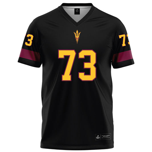 Arizona State - NCAA Football : Terrell Kim - Black Football Jersey