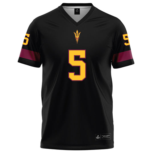 Arizona State - NCAA Football : Kyndrich Breedlove - Black Football Jersey-0