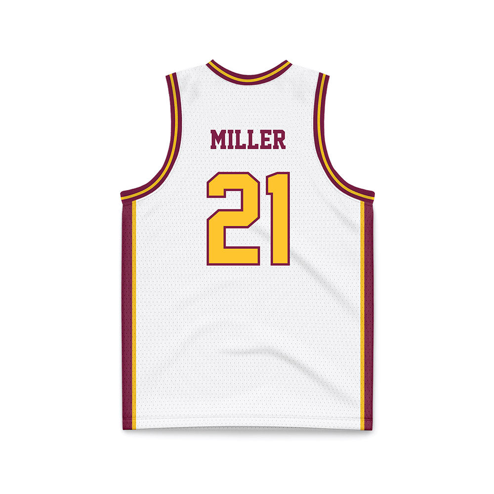 Arizona State - NCAA Women's Basketball : Hanna Miller - White Basketball Jersey