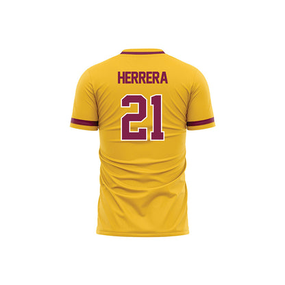 Arizona State - NCAA Women's Soccer : Olivia Herrera - Soccer Jersey Gold