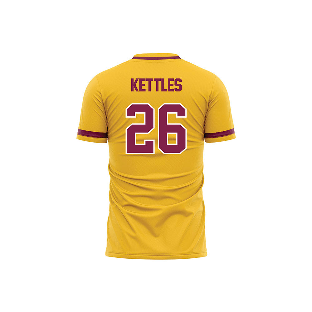 Arizona State - NCAA Women's Soccer : Ella Kettles - Gold Volleyball Jersey