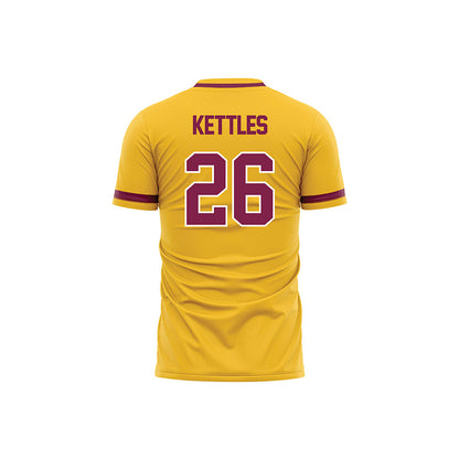 Arizona State - NCAA Women's Soccer : Ella Kettles - Gold Volleyball Jersey