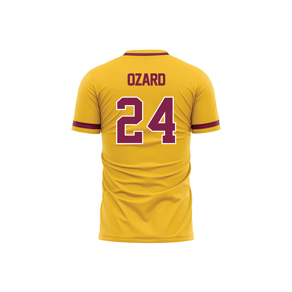 Arizona State - NCAA Women's Soccer : Katherine Ozard - Gold Volleyball Jersey-1