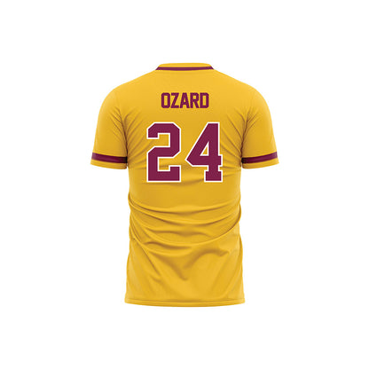 Arizona State - NCAA Women's Soccer : Katherine Ozard - Gold Volleyball Jersey-1
