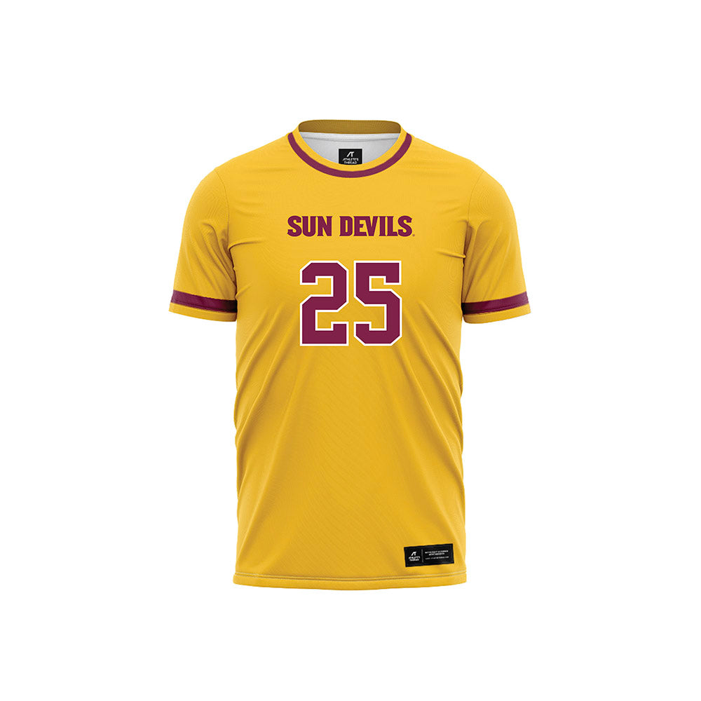 Arizona State - NCAA Women's Soccer : Ella Opkvitne - Gold Volleyball Jersey