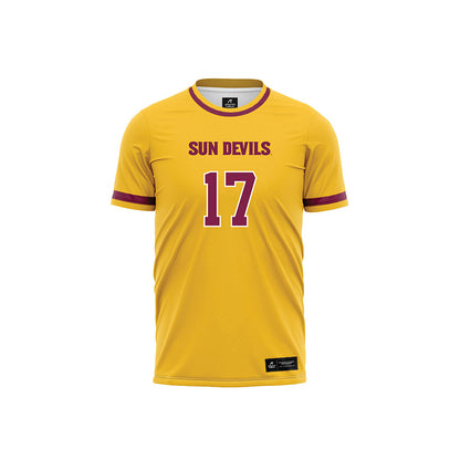 Arizona State - NCAA Women's Soccer : Meighan Farrell - Soccer Jersey Gold
