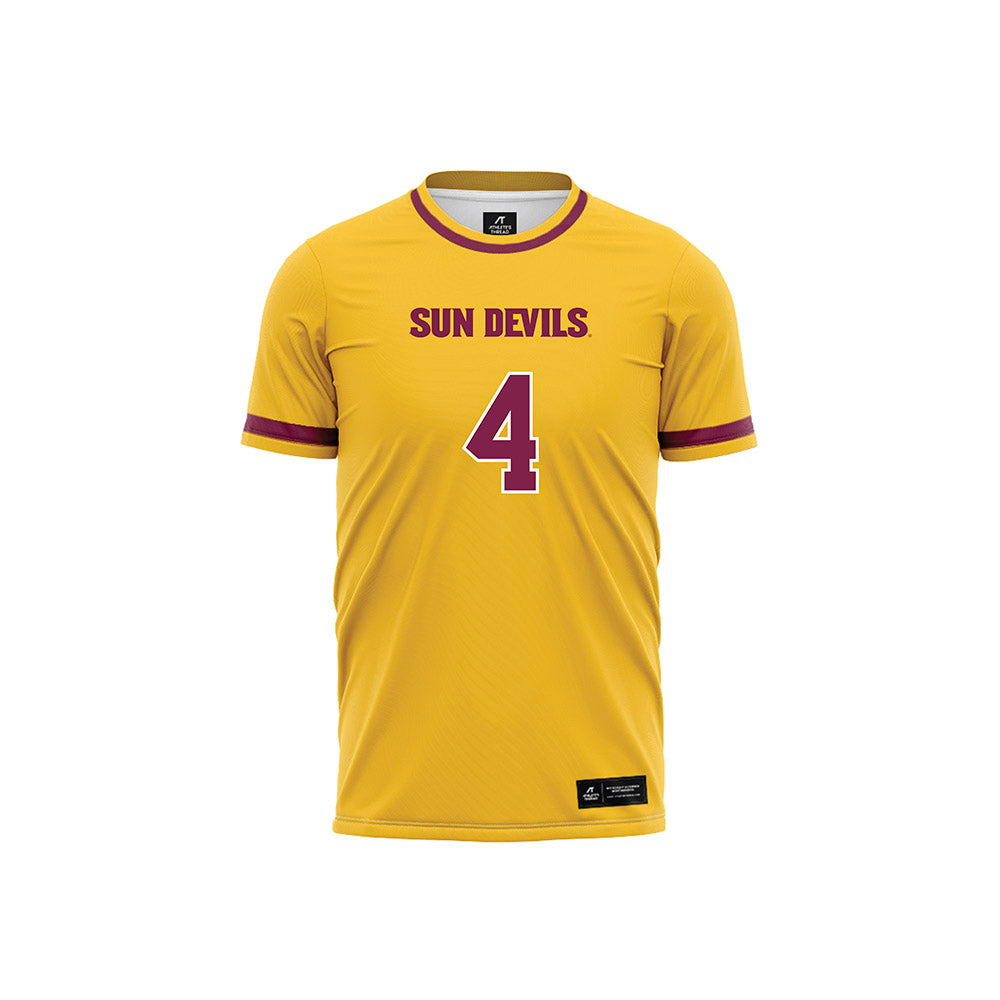Arizona State - NCAA Women's Soccer : Grace Gillard - Gold Volleyball Jersey