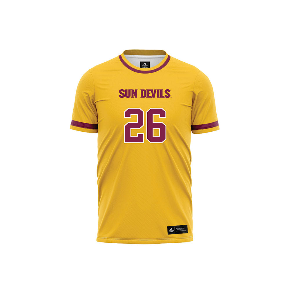 Arizona State - NCAA Women's Soccer : Ella Kettles - Gold Volleyball Jersey