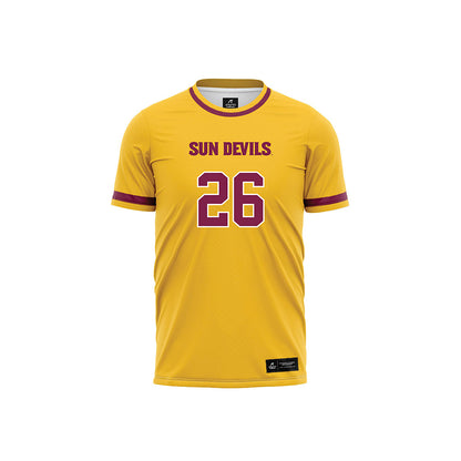 Arizona State - NCAA Women's Soccer : Ella Kettles - Gold Volleyball Jersey