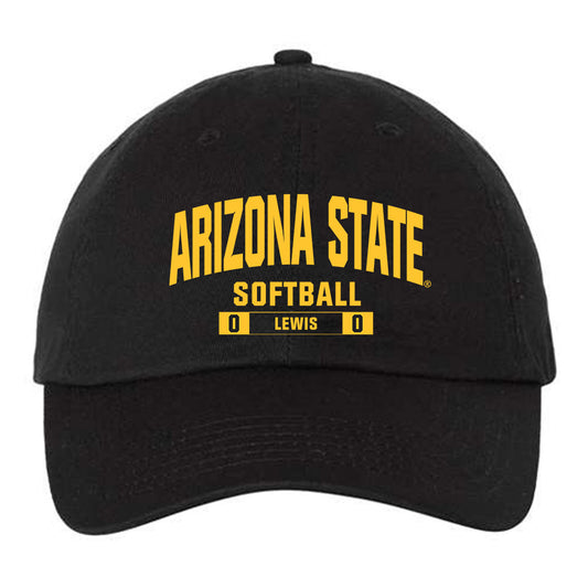 Arizona State - NCAA Softball : Nehanda Lewis - Dad Hat-0