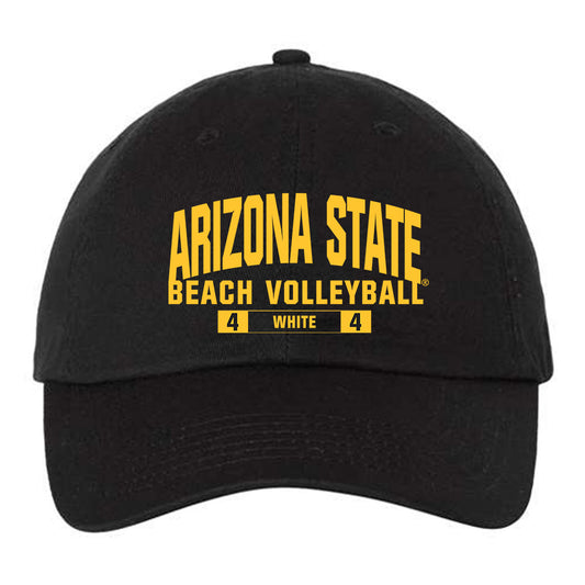 Arizona State - NCAA Beach Volleyball : Addy White - Dad Hat-0