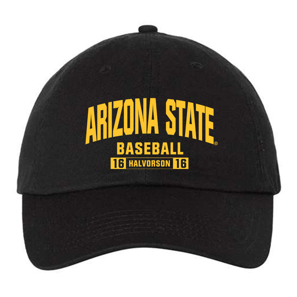 Arizona State - NCAA Baseball : Wyatt Halvorson - Dad Hat-0