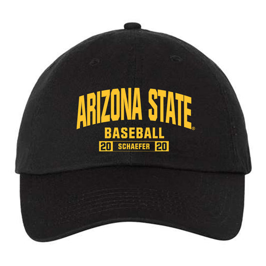 Arizona State - NCAA Baseball : Derek Schaefer - Dad Hat-0