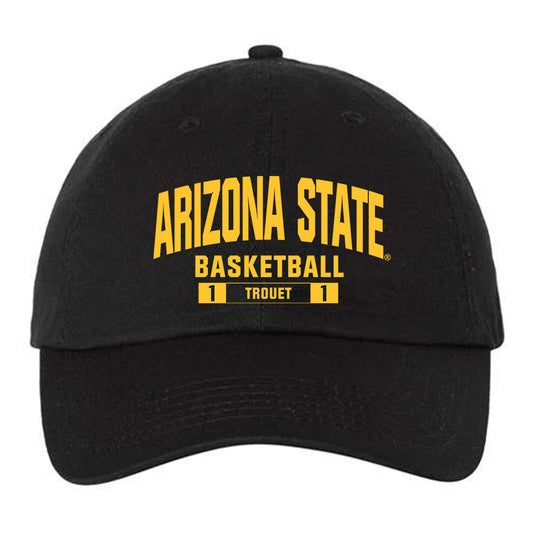 Arizona State - NCAA Men's Basketball : Santiago Trouet - Dad Hat-0