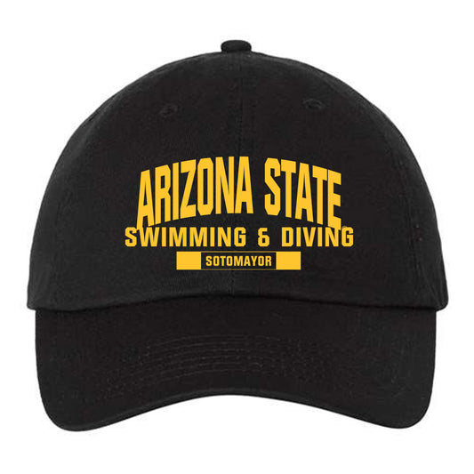 Arizona State - NCAA Women's Swimming & Diving : Alexia Sotomayor - Dad Hat-0