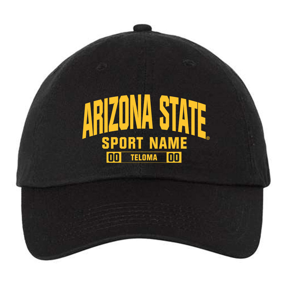 Arizona State - NCAA Football : Doughless Teloma - Dad Hat-0