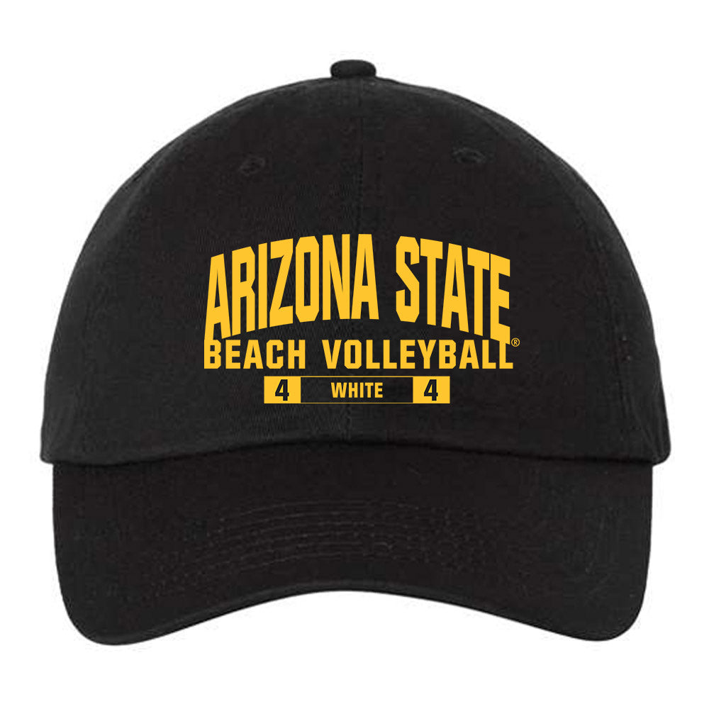 Arizona State - NCAA Beach Volleyball : Adelynn White - Dad Hat-0