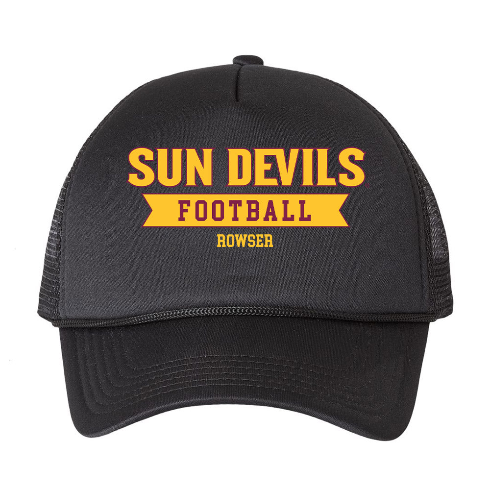 Arizona State - NCAA Football : Myles Rowser - Trucker Hat-0