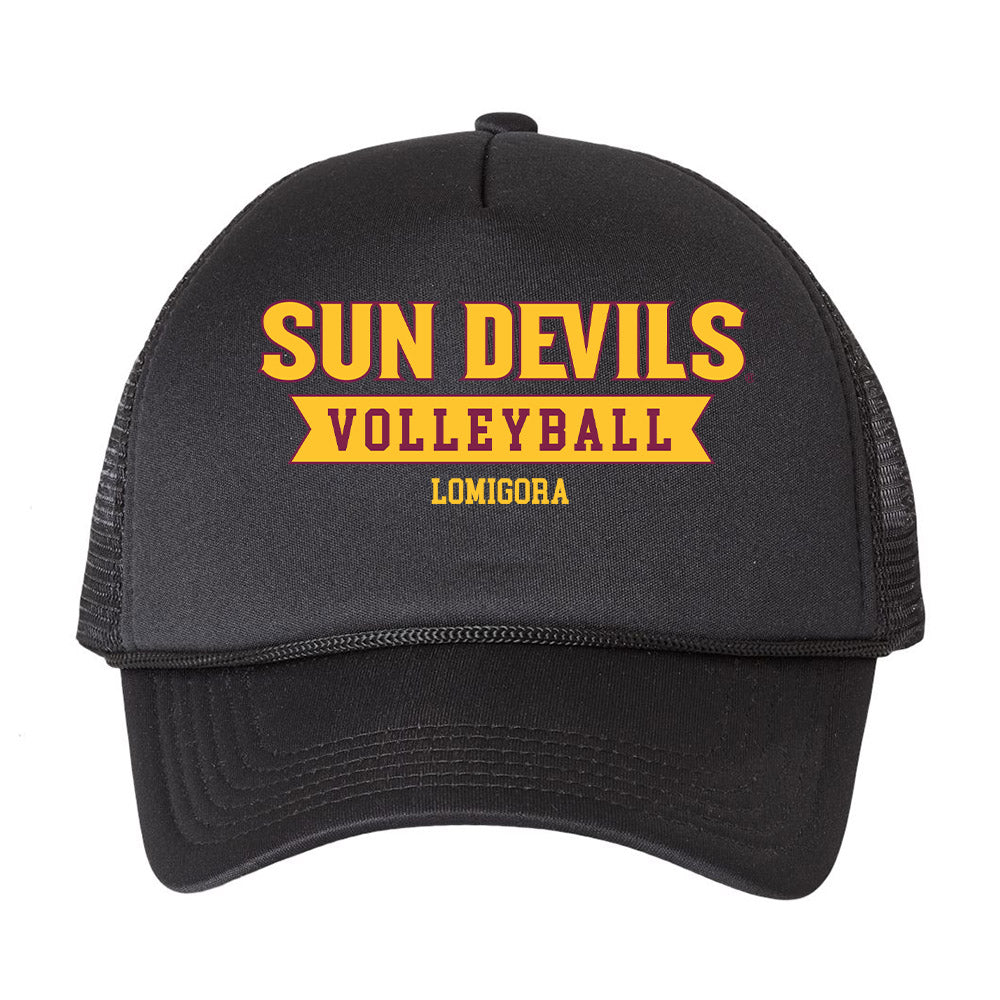 Arizona State - NCAA Women's Volleyball : Ella Lomigora - Trucker Hat-0