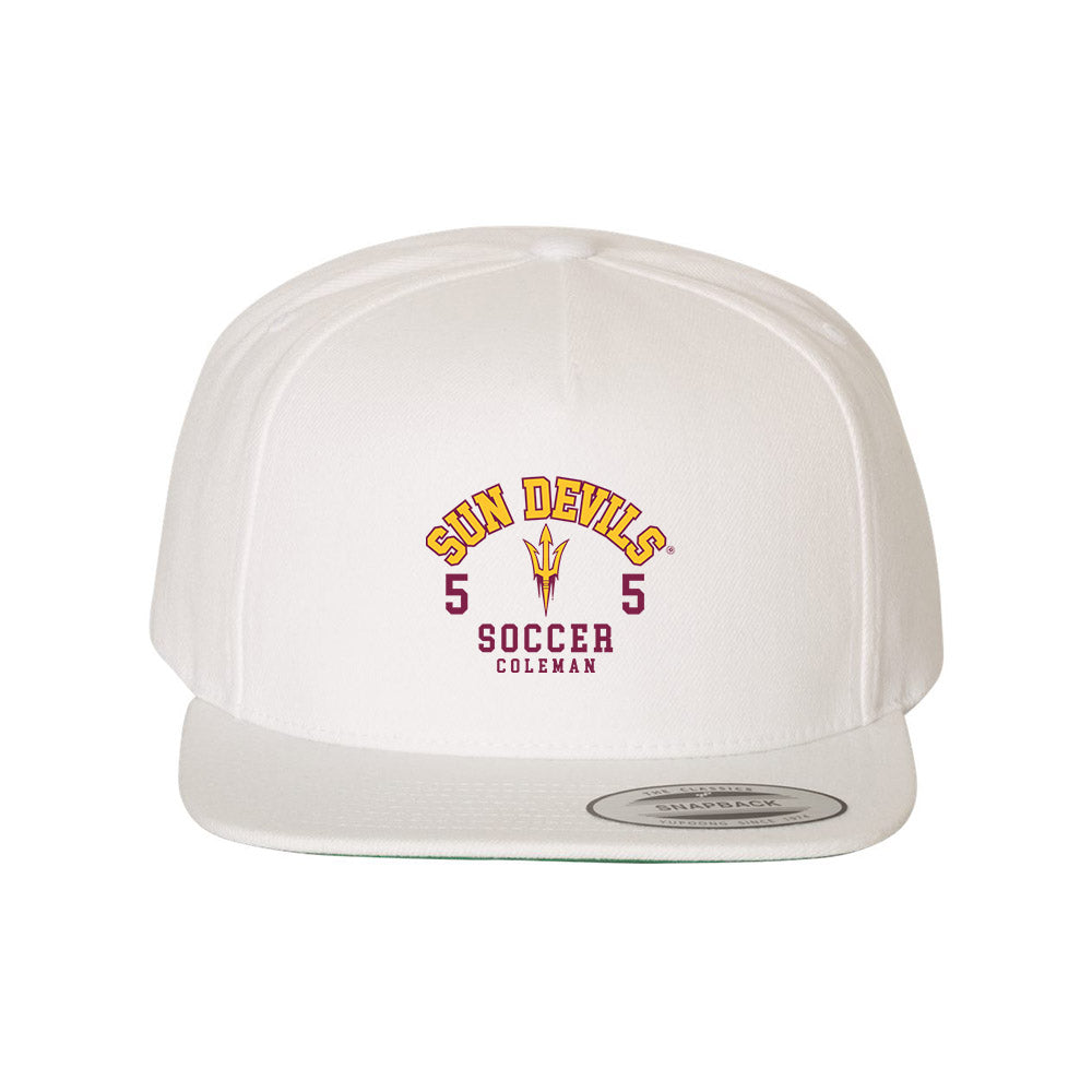 Arizona State - NCAA Women's Soccer : Olivia Coleman - Snapback Hat