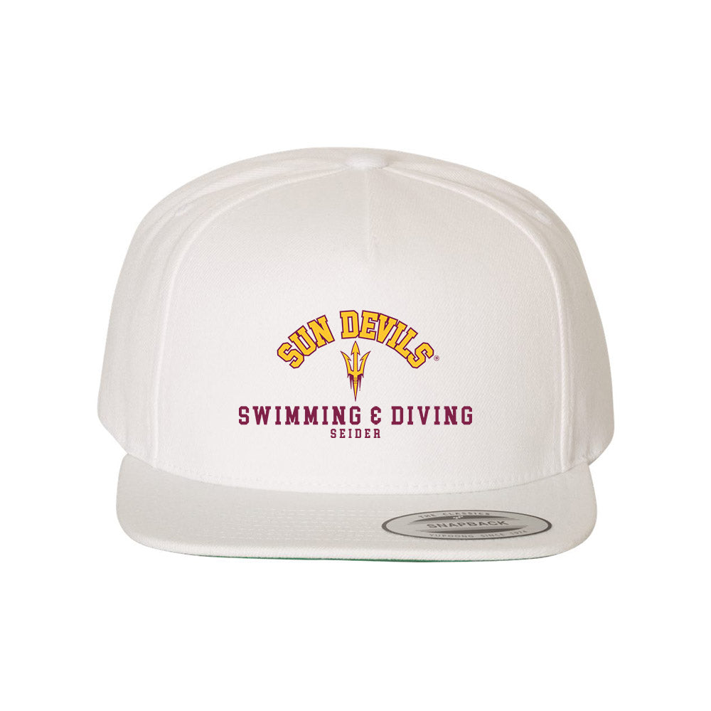 Arizona State - NCAA Men's Swimming & Diving : Quin Seider - Snapback Hat