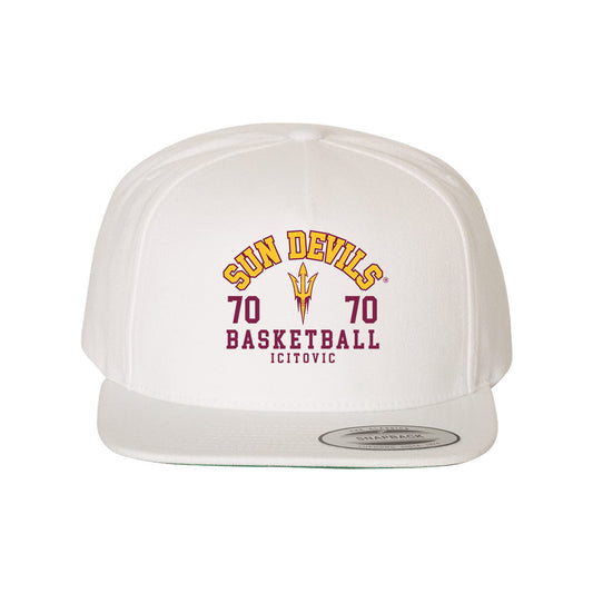 Arizona State - NCAA Men's Basketball : Jovan Icitovic - Snapback Hat-0