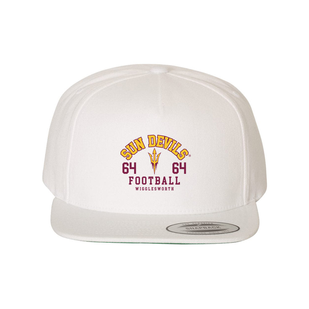 Arizona State - NCAA Football : Tyler Wigglesworth - Snapback Hat