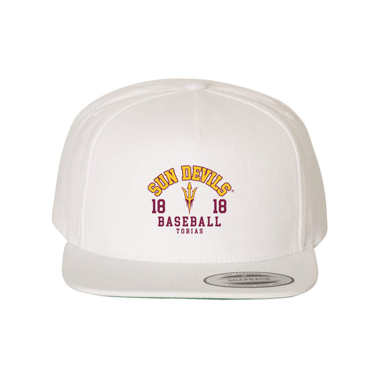 Arizona State - NCAA Baseball : Jacob Tobias - Snapback Hat