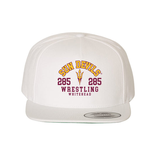 Arizona State - NCAA Wrestling : Melvin Whitehead - Snapback Hat-0
