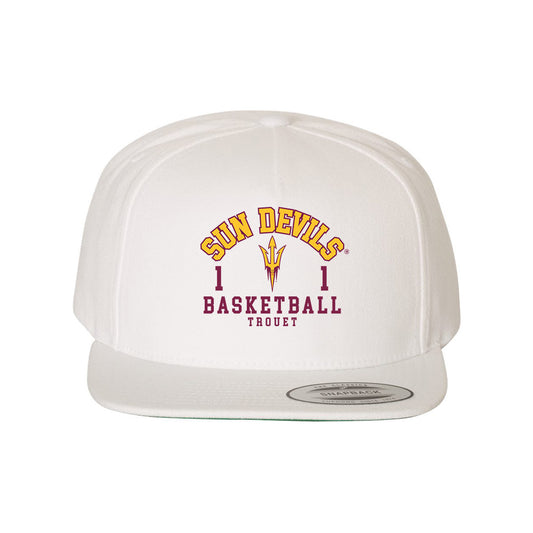Arizona State - NCAA Men's Basketball : Santiago Trouet - Snapback Hat-0