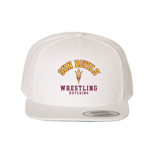 Arizona State - NCAA Wrestling : Nick Hutchins - Snapback Hat-0