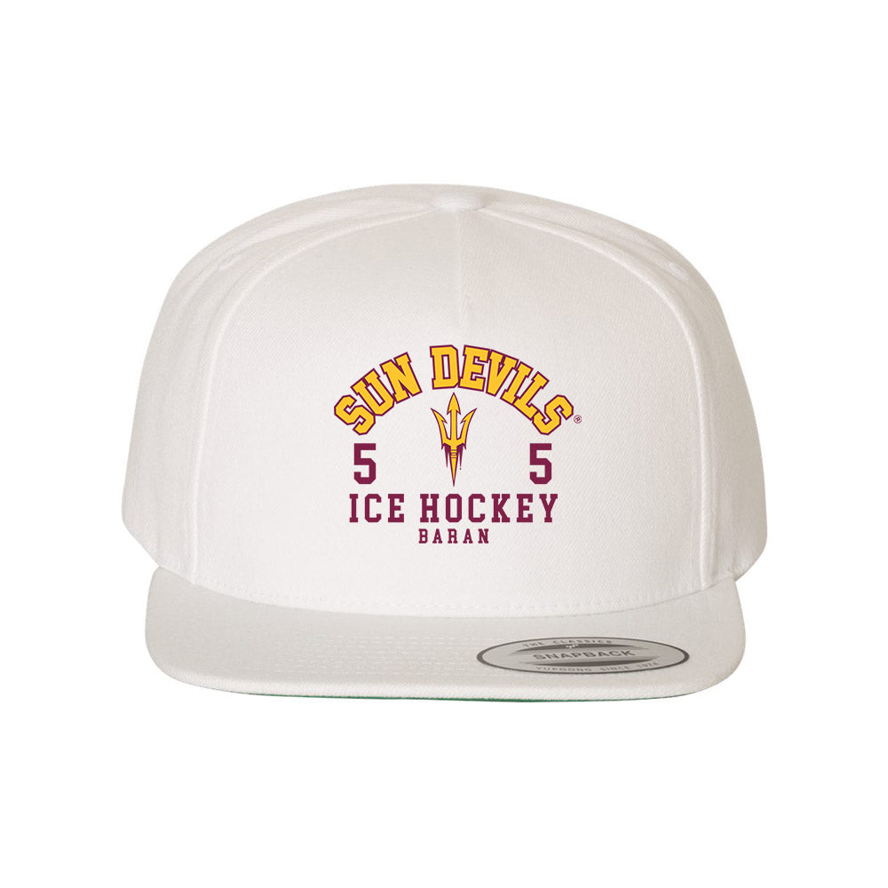 Arizona State - NCAA Men's Ice Hockey : Richard Baran - Snapback Hat-0