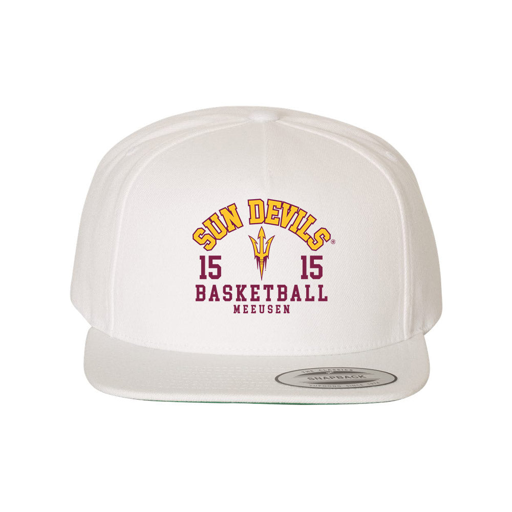 Arizona State - NCAA Men's Basketball : Noah Meeusen - Snapback Hat-0