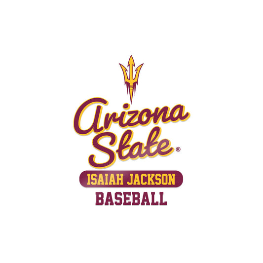 Arizona State - NCAA Baseball : Isaiah Jackson - Sticker