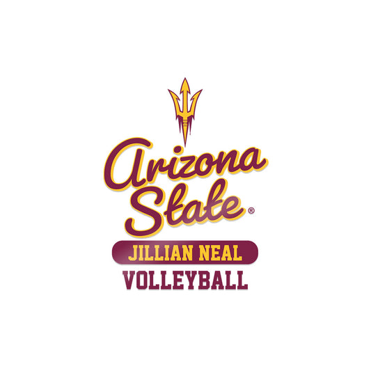 Arizona State - NCAA Women's Volleyball : Jillian Neal - Sticker