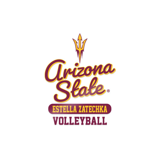 Arizona State - NCAA Women's Volleyball : Estella Zatechka - Sticker