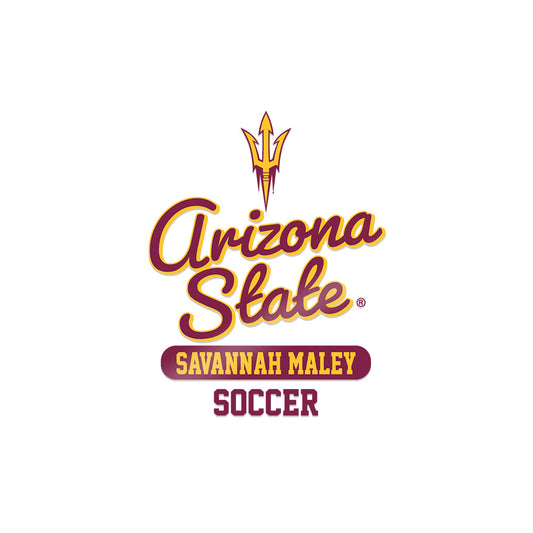 Arizona State - NCAA Women's Soccer : savannah maley - Sticker