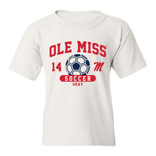 Ole Miss - NCAA Women's Soccer : Isabella Gray - Classic Fashion Shersey Youth T-Shirt-0