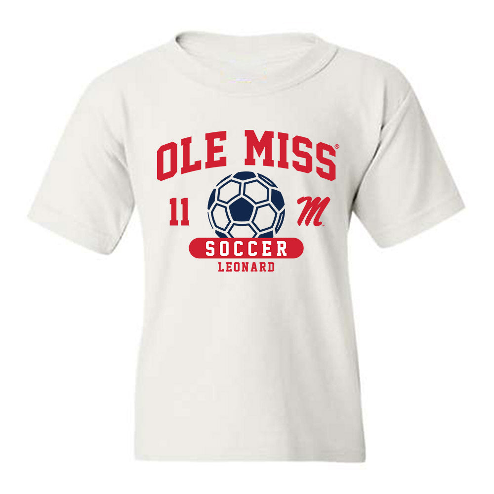 Ole Miss - NCAA Women's Soccer : Bella Leonard - Classic Fashion Shersey Youth T-Shirt-0