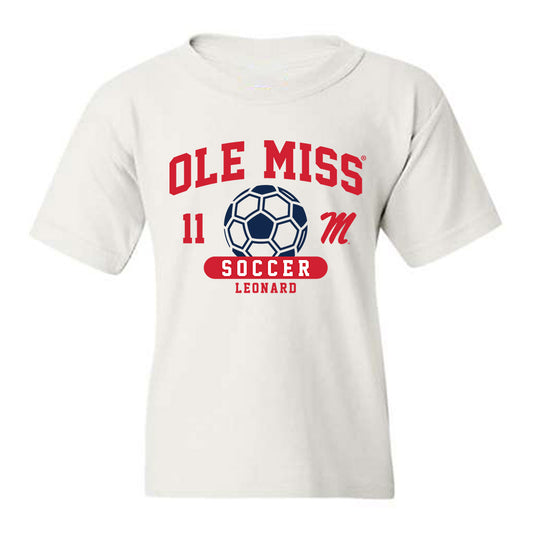 Ole Miss - NCAA Women's Soccer : Bella Leonard - Classic Fashion Shersey Youth T-Shirt-0