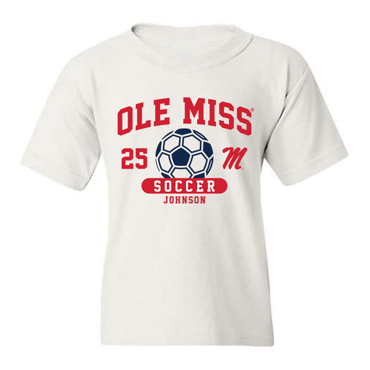 Ole Miss - NCAA Women's Soccer : Gili Johnson - Classic Fashion Shersey Youth T-Shirt-0