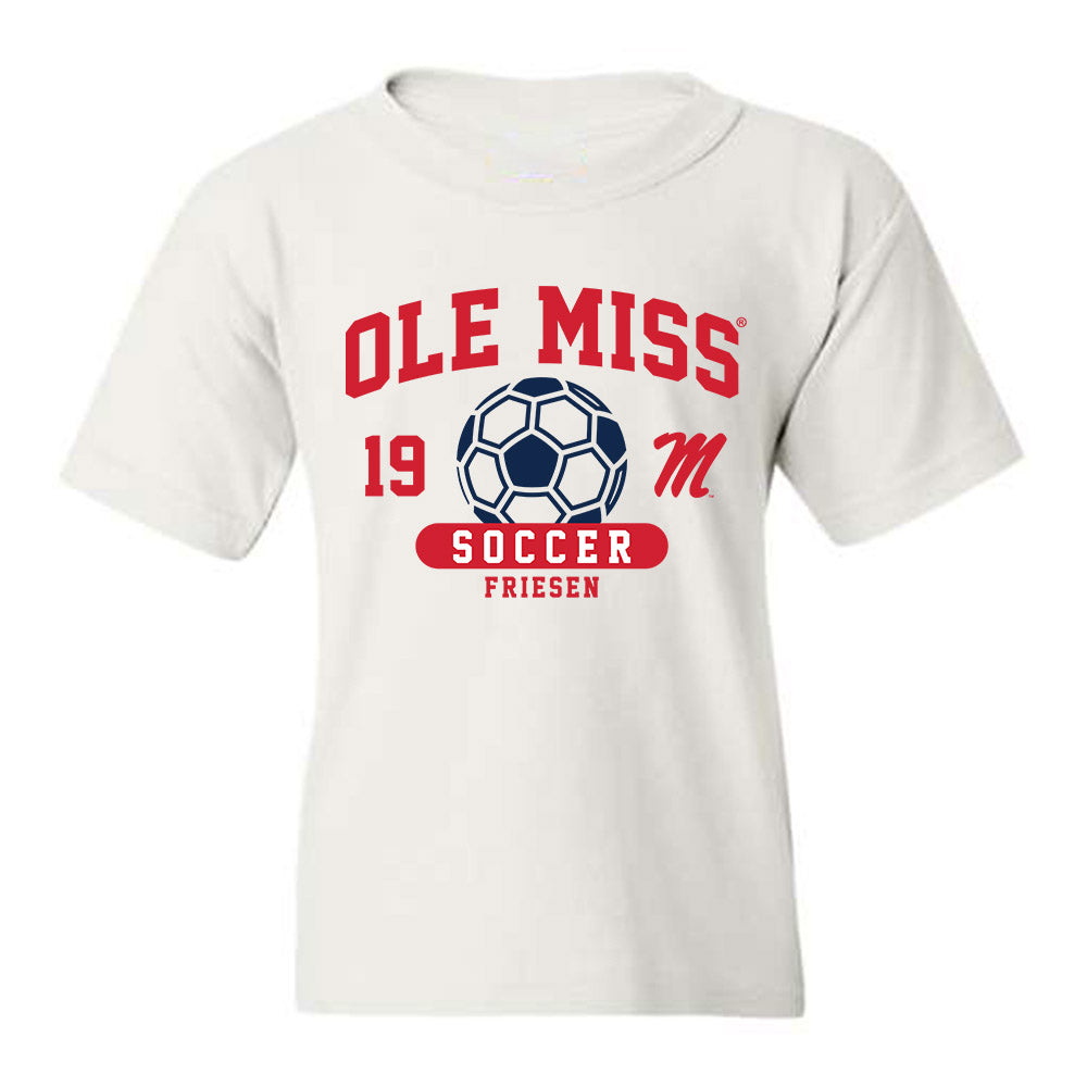 Ole Miss - NCAA Women's Soccer : Riley Friesen - Classic Fashion Shersey Youth T-Shirt