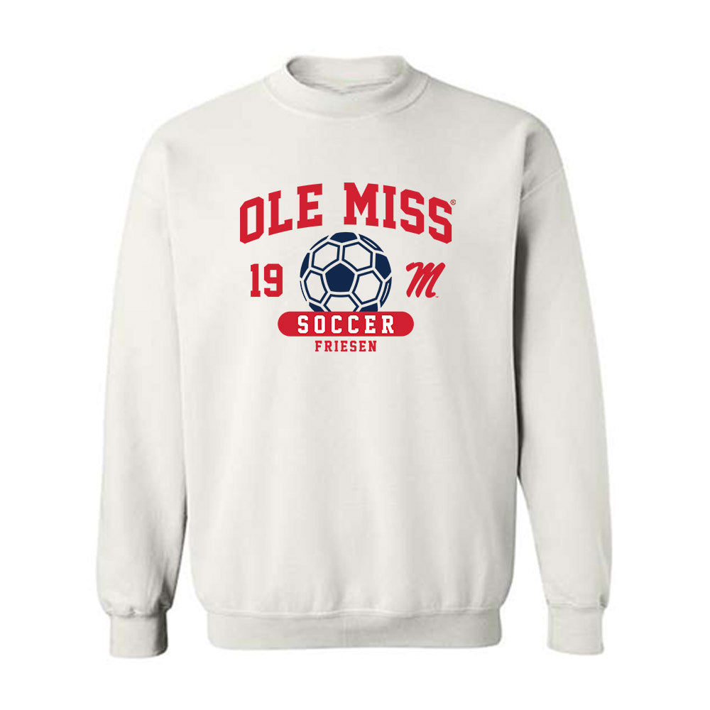 Ole Miss - NCAA Women's Soccer : Riley Friesen - Classic Fashion Shersey Crewneck Sweatshirt