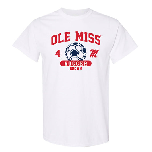 Ole Miss - NCAA Women's Soccer : Avery Brown - Classic Fashion Shersey T-Shirt