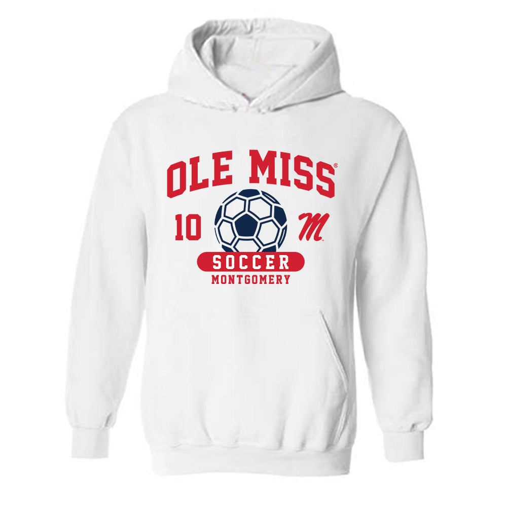 Ole Miss - NCAA Women's Soccer : Lauren Montgomery - Classic Fashion Shersey Hooded Sweatshirt