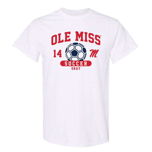 Ole Miss - NCAA Women's Soccer : Isabella Gray - Classic Fashion Shersey T-Shirt-0