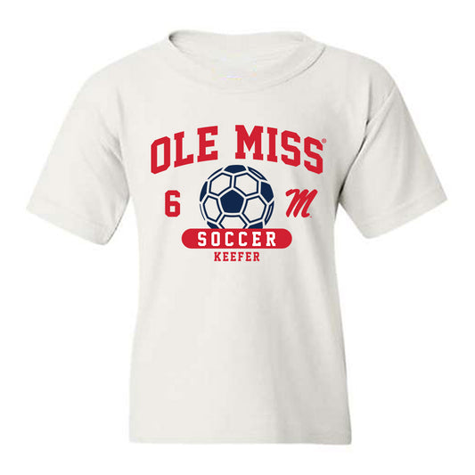 Ole Miss - NCAA Women's Soccer : Kayla Keefer - Classic Fashion Shersey Youth T-Shirt-0