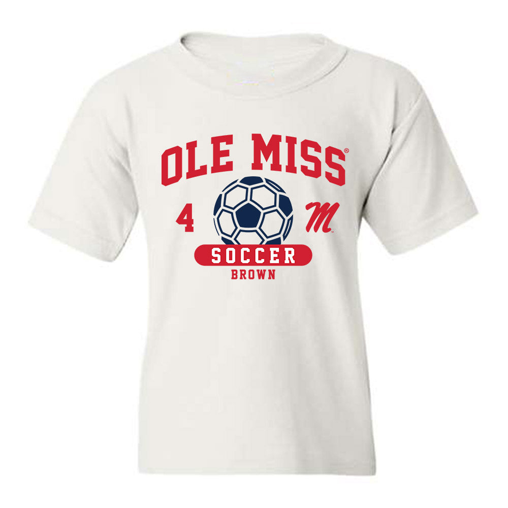 Ole Miss - NCAA Women's Soccer : Avery Brown - Classic Fashion Shersey Youth T-Shirt