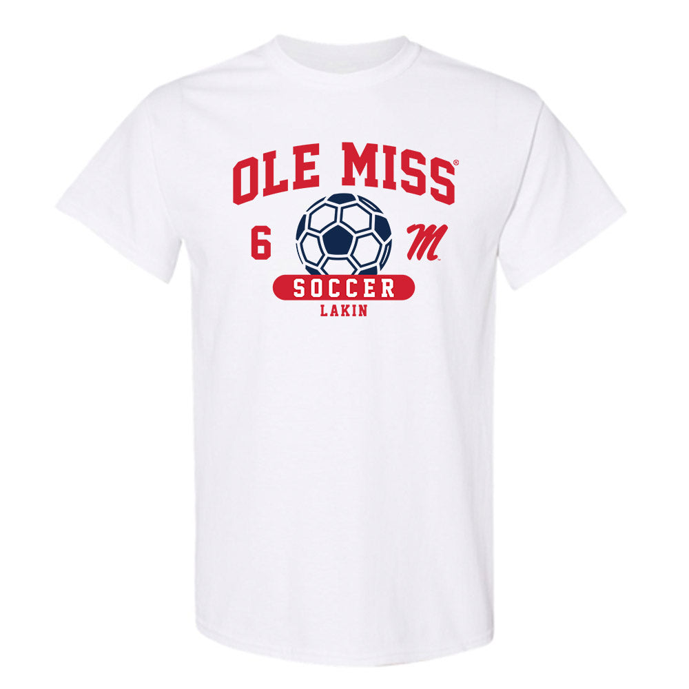 Ole Miss - NCAA Women's Soccer : Katie Lakin - Classic Fashion Shersey T-Shirt-0