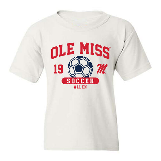 Ole Miss - NCAA Women's Soccer : bekah allen - Classic Fashion Shersey Youth T-Shirt-0